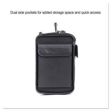STEBCO Catalog Case On Wheels, Koskin, 19 X 9 X 15-1-2, Black freeshipping - TVN Wholesale